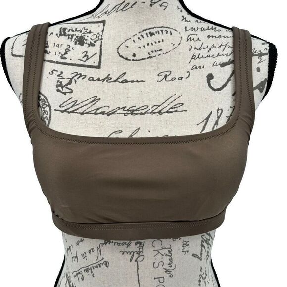 Madewell Other - Madewell Swimsuit Top‎ Brown Small NWT